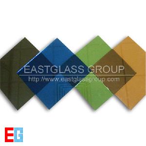 Colored Reflective Glass / Tinted Reflective Glass /Solar Control Coated Glass